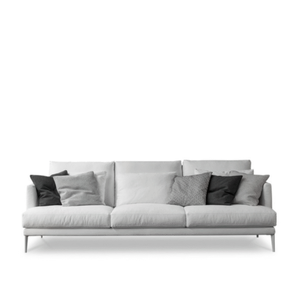 Sofa da bò Paraiso phong cách resort cho căn hộ Midtown Phú Mỹ Hưng