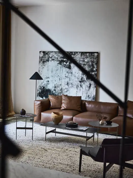 Sofa da bò thương hiệu nội thất Ý tại Hana Casa