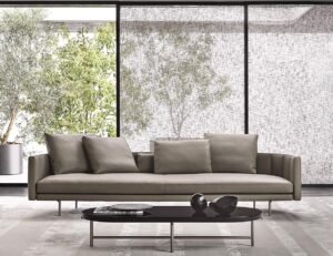 Mẫu sofa da bò cao cấp Quận 7 phong cách resort